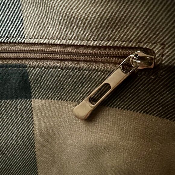 Black Canvas Leather Logo BSX Stowell Travel Tote Bag - Picture 11 of 16